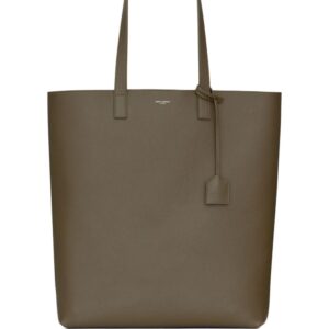 Saint Laurent logo-stamp tote bag