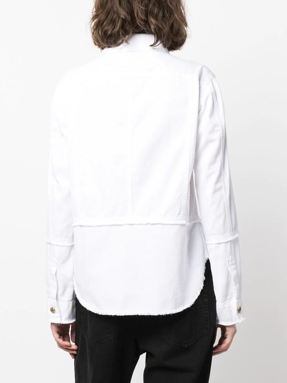 TOM FORD frayed-cotton brim shirt - Image 4
