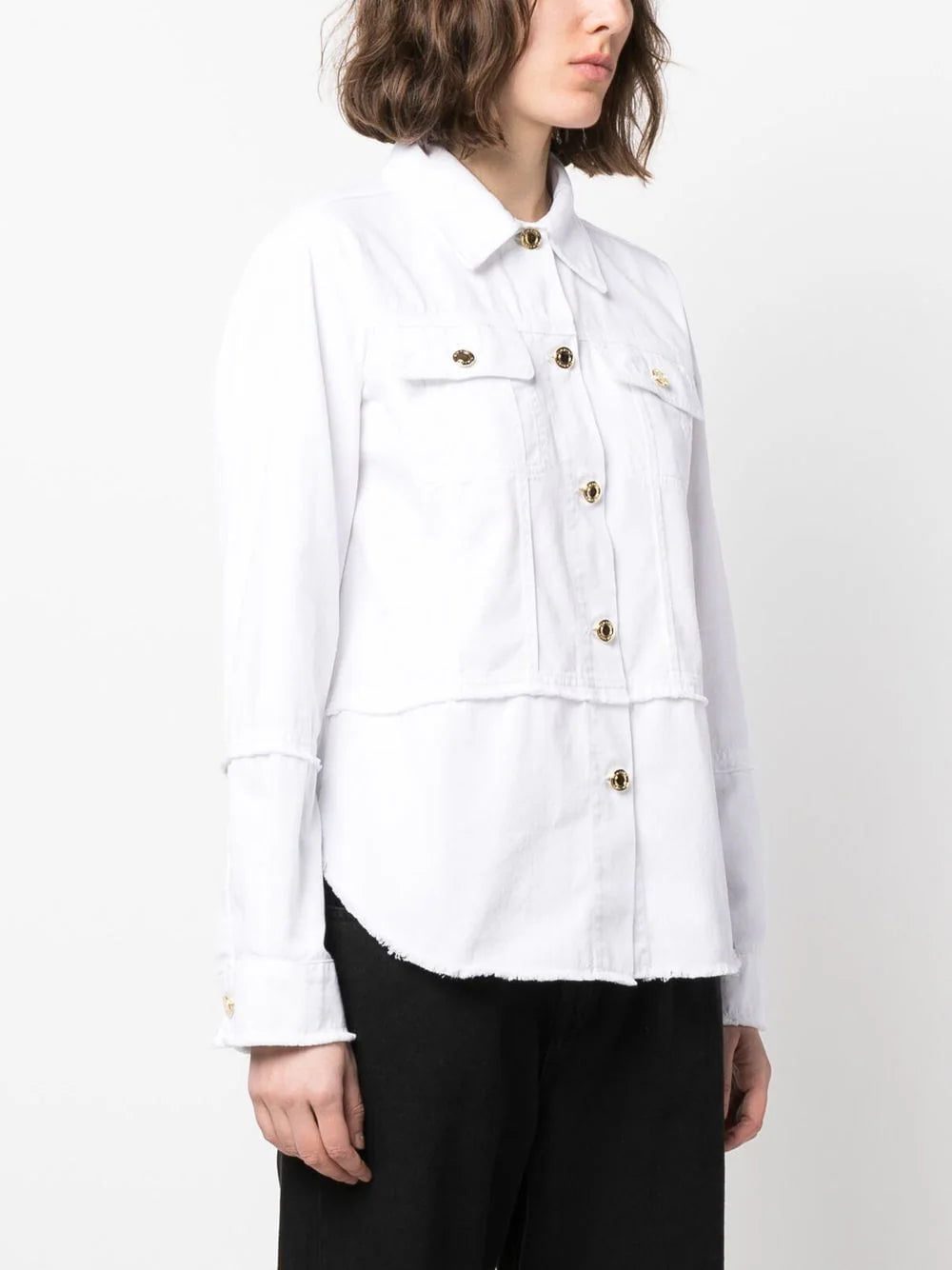 TOM FORD frayed-cotton brim shirt - Image 3