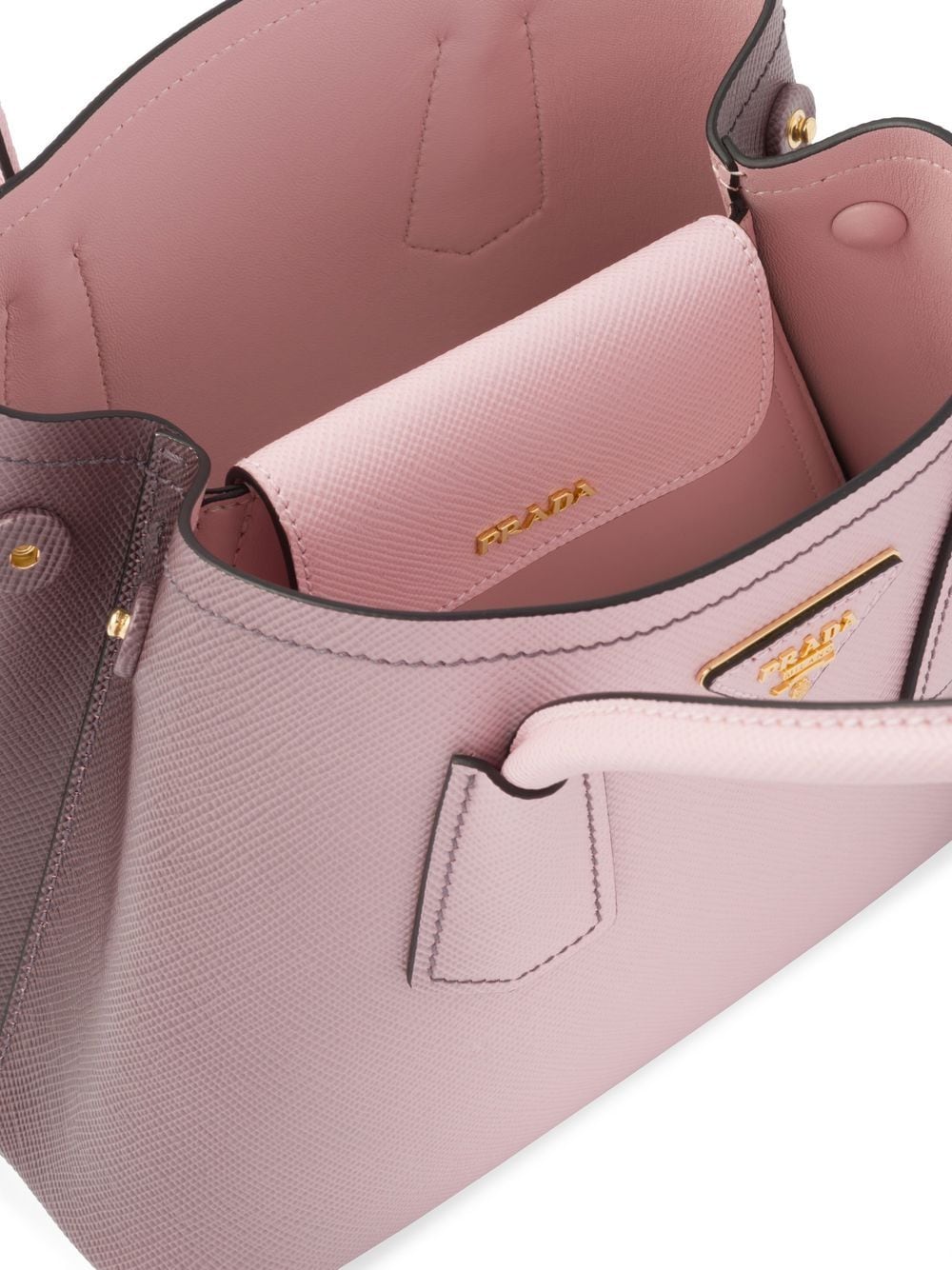 Prada Double Saffiano leather mini bag - Image 4