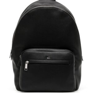 BOSS debossed-logo backpack