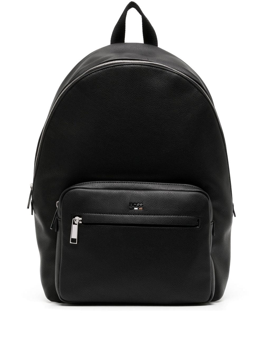 BOSS debossed-logo backpack