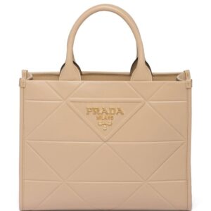 Prada small Symbole leather tote bag