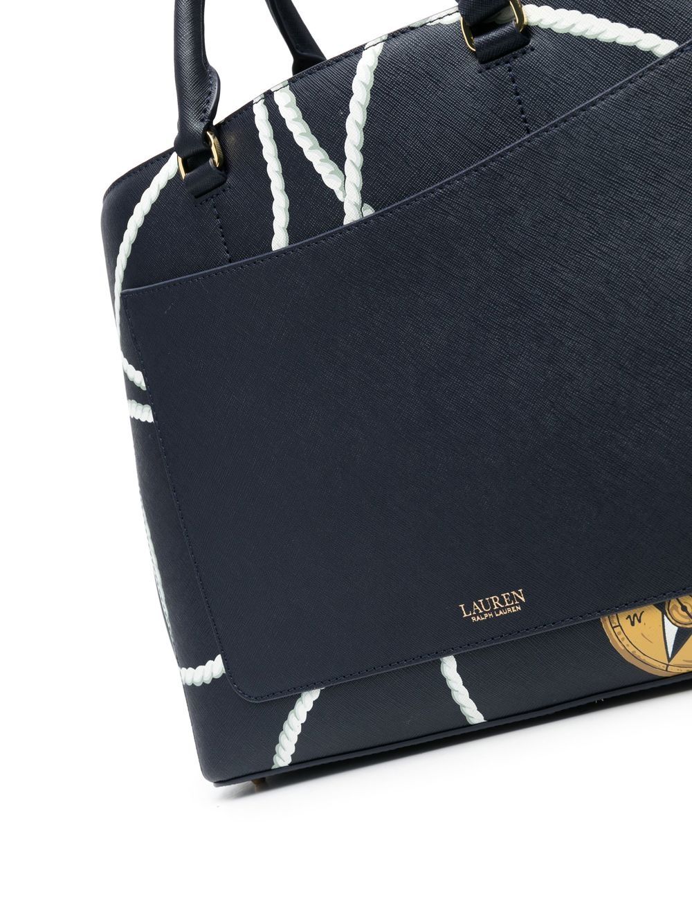 Lauren Ralph Lauren Hanna leather satchel bag - Image 4