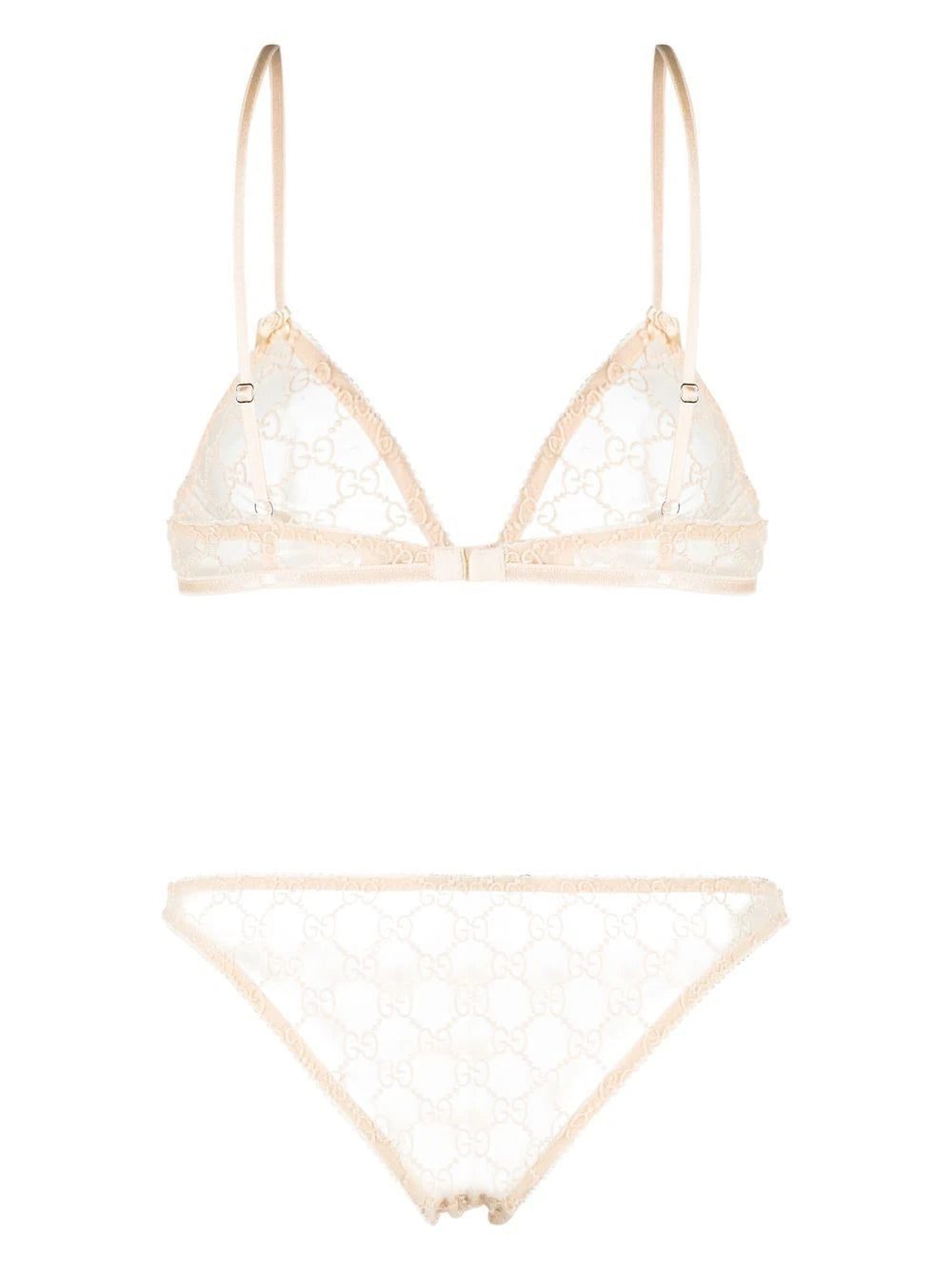 Gucci GG-jacquard lingerie set - Image 2