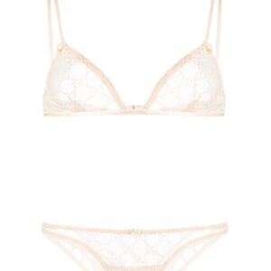 Gucci GG-jacquard lingerie set