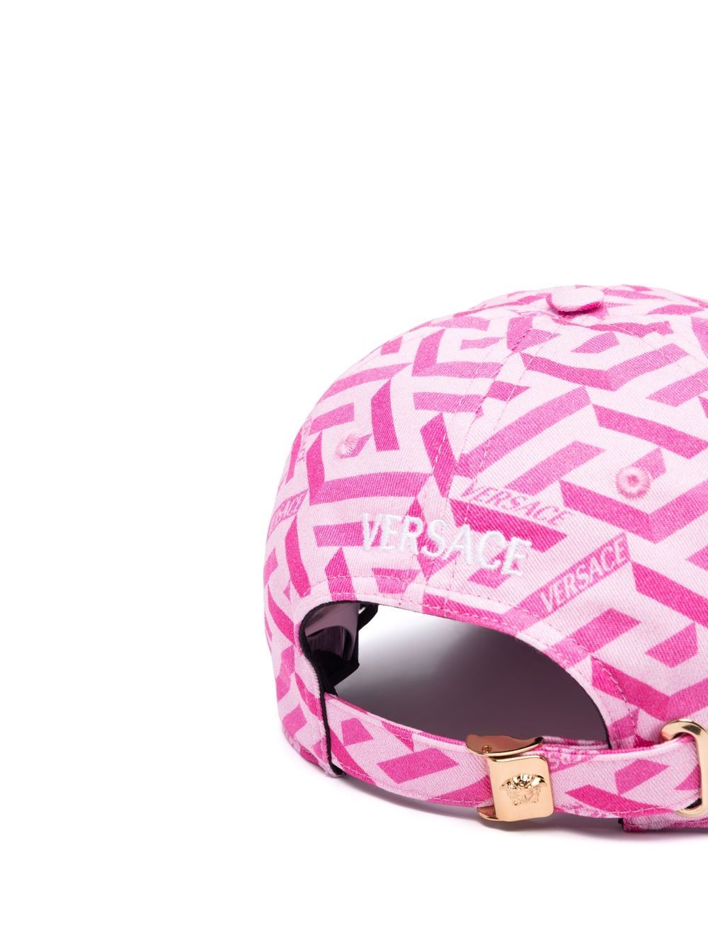 Versace Greta-print cotton baseball cap - Image 2