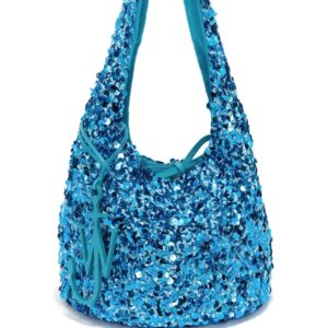 JW Anderson mini sequin-embellished shopper tote bag