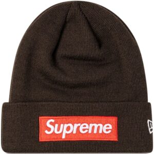 Supreme x New Era box-logo beanie