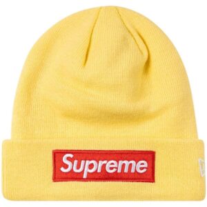 Supreme x New Era Box Logo knitted beanie