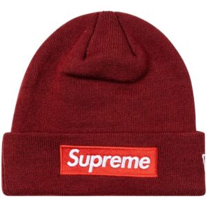 Supreme x New Era Box Logo beanie