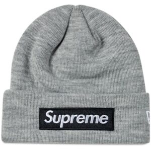 Supreme x New Era Box Logo knitted beanie