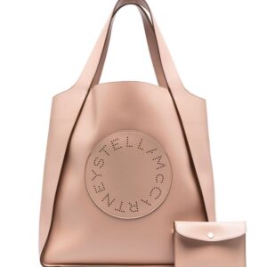 Stella McCartney perforated logo tote bag
