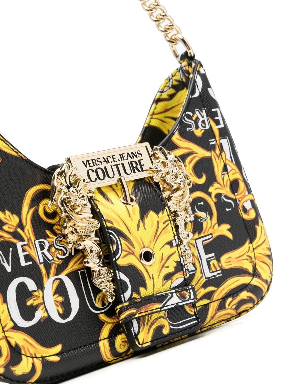 Versace Jeans Couture Couture-print shoulder bag - Image 4