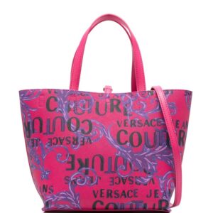 Versace Jeans Couture  logo-print tote bag