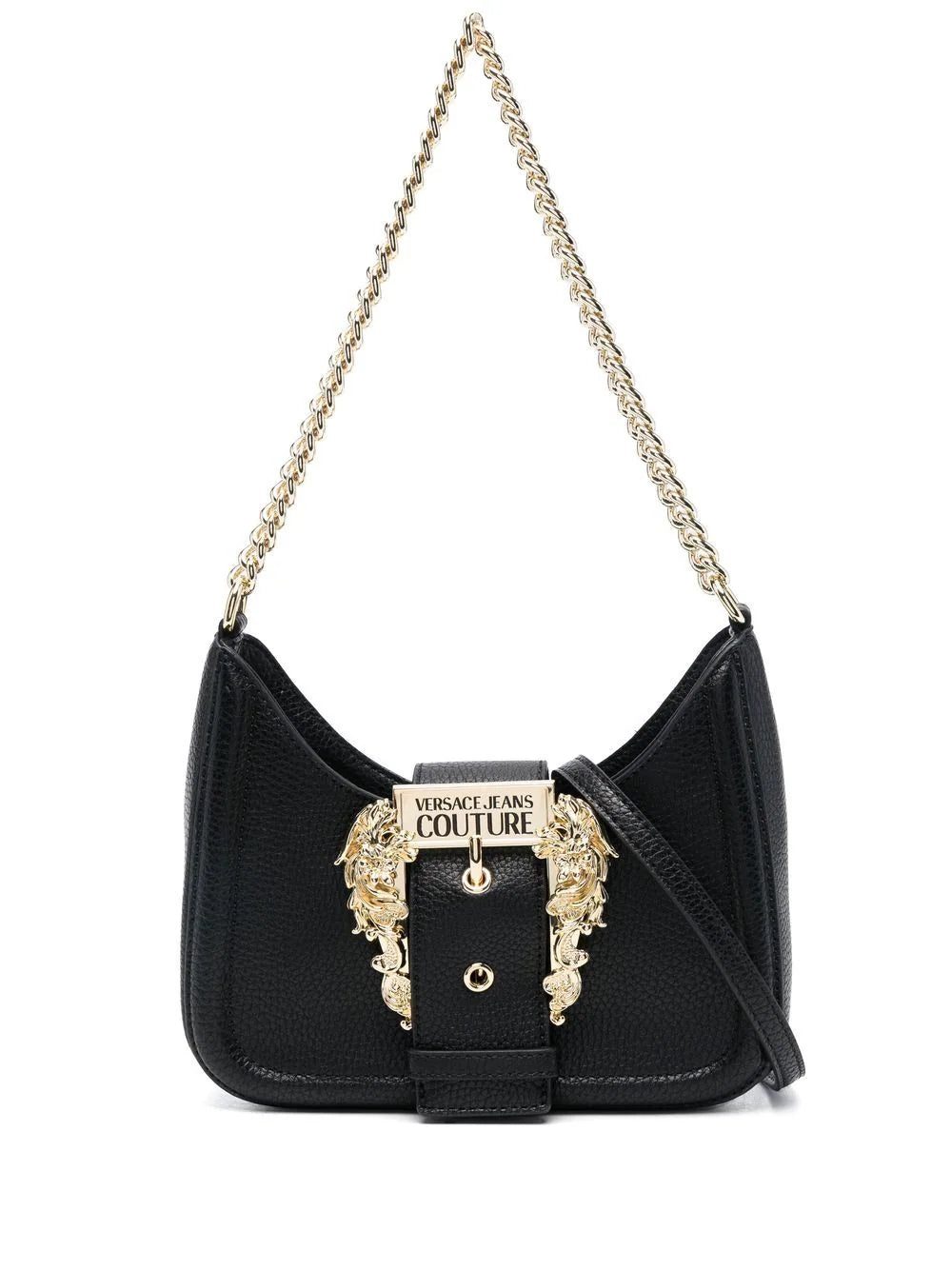 Versace Jeans Couture Baroque buckle shoulder bag