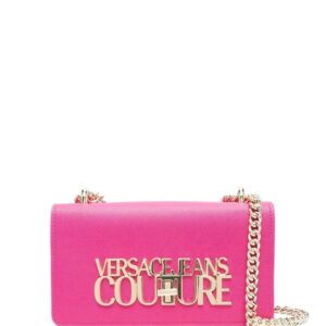 Versace Jeans Couture  logo-plaque shoulder bag