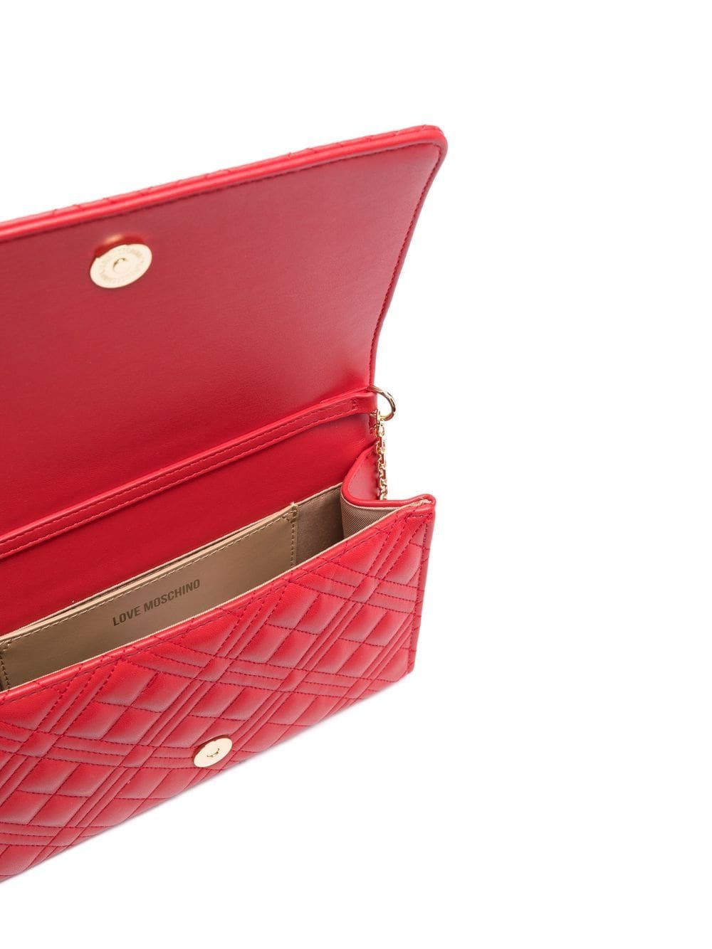 Love Moschino quilted faux-leather crossbody bag - Image 5