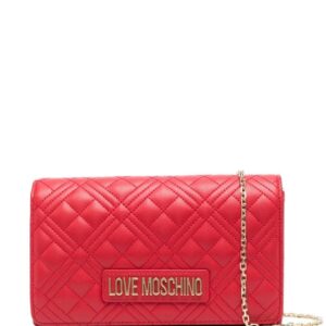 Love Moschino quilted faux-leather crossbody bag