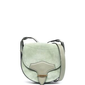 ISABEL MARANT  suede saddle crossbody bag