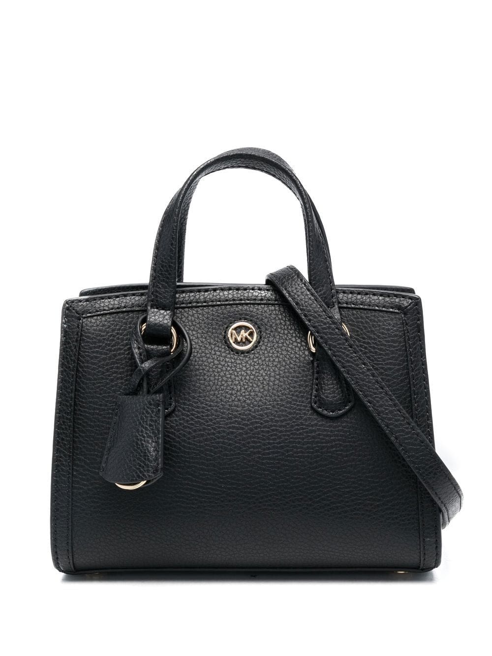 Michael Kors logo-plaque leather tote bag