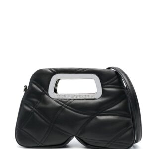 Karl Lagerfeld quilted top-handle tote