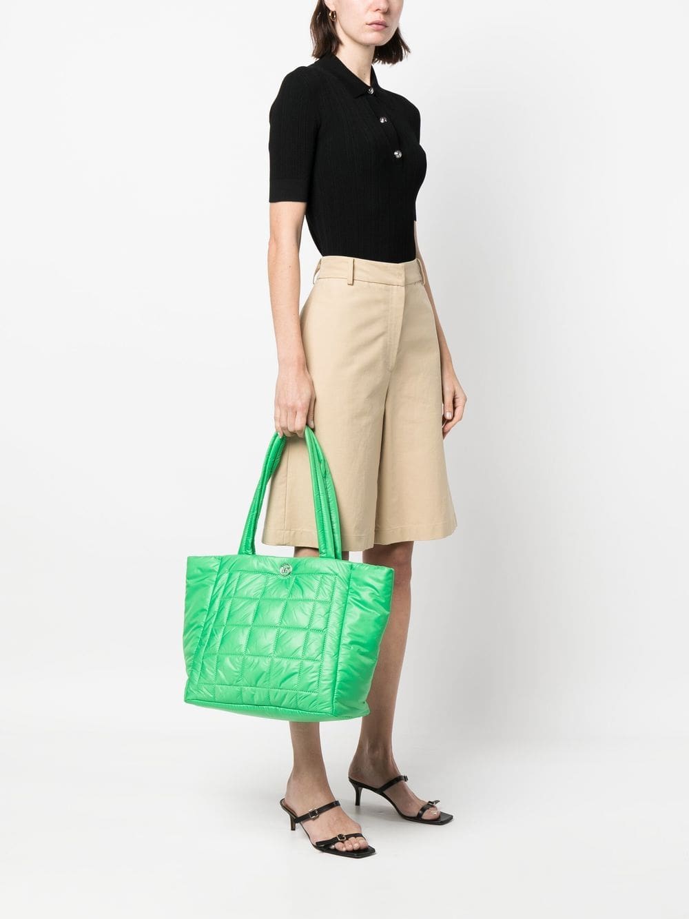 Michael Michael Kors Lilah large quilted tote bag - Image 2