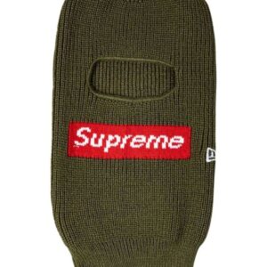 Supreme x New Era Box Logo knitted balaclava