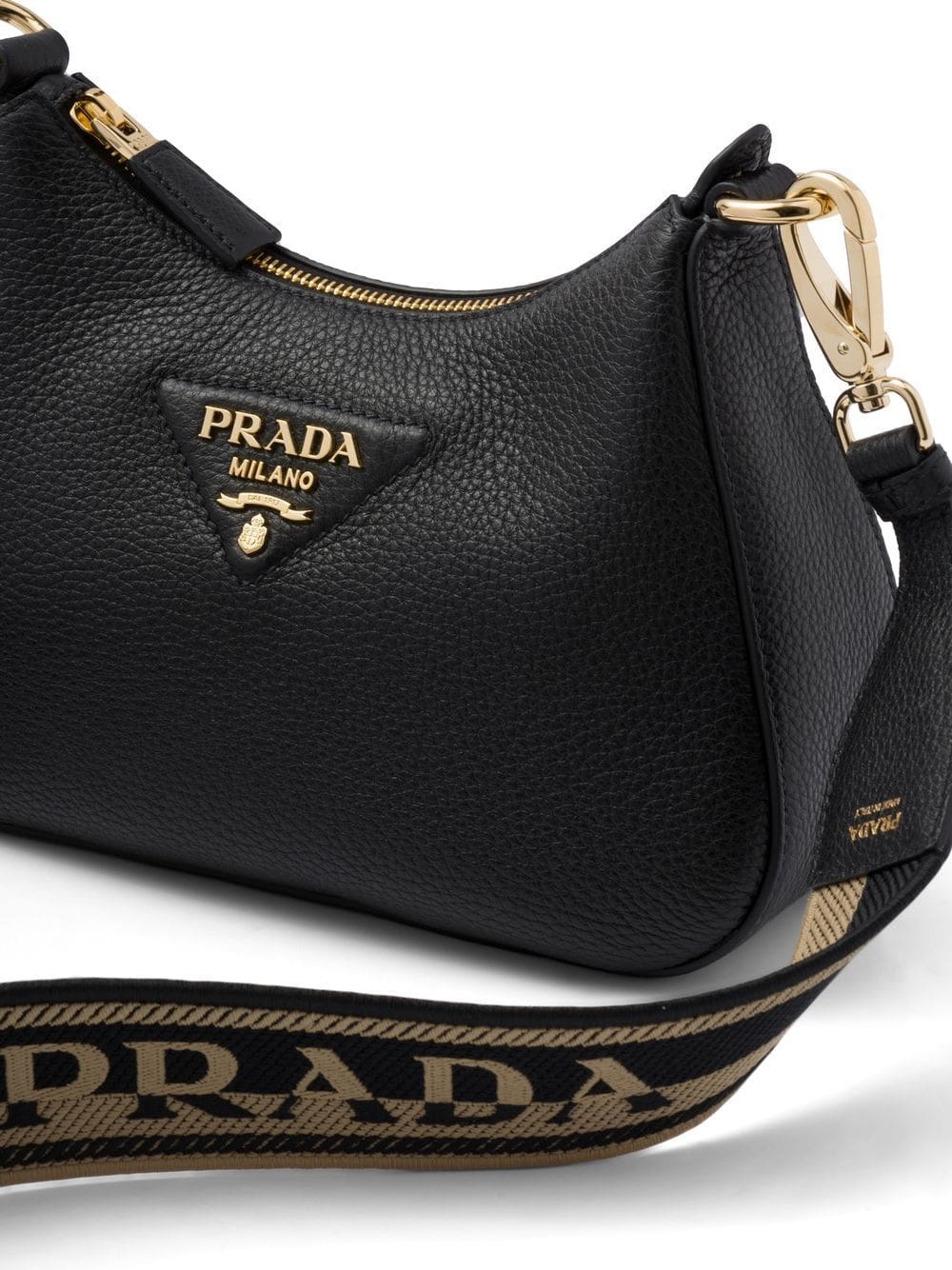 Prada logo-strap cross body bag - Image 5