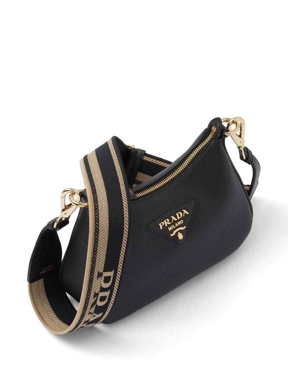 Prada logo-strap cross body bag - Image 4