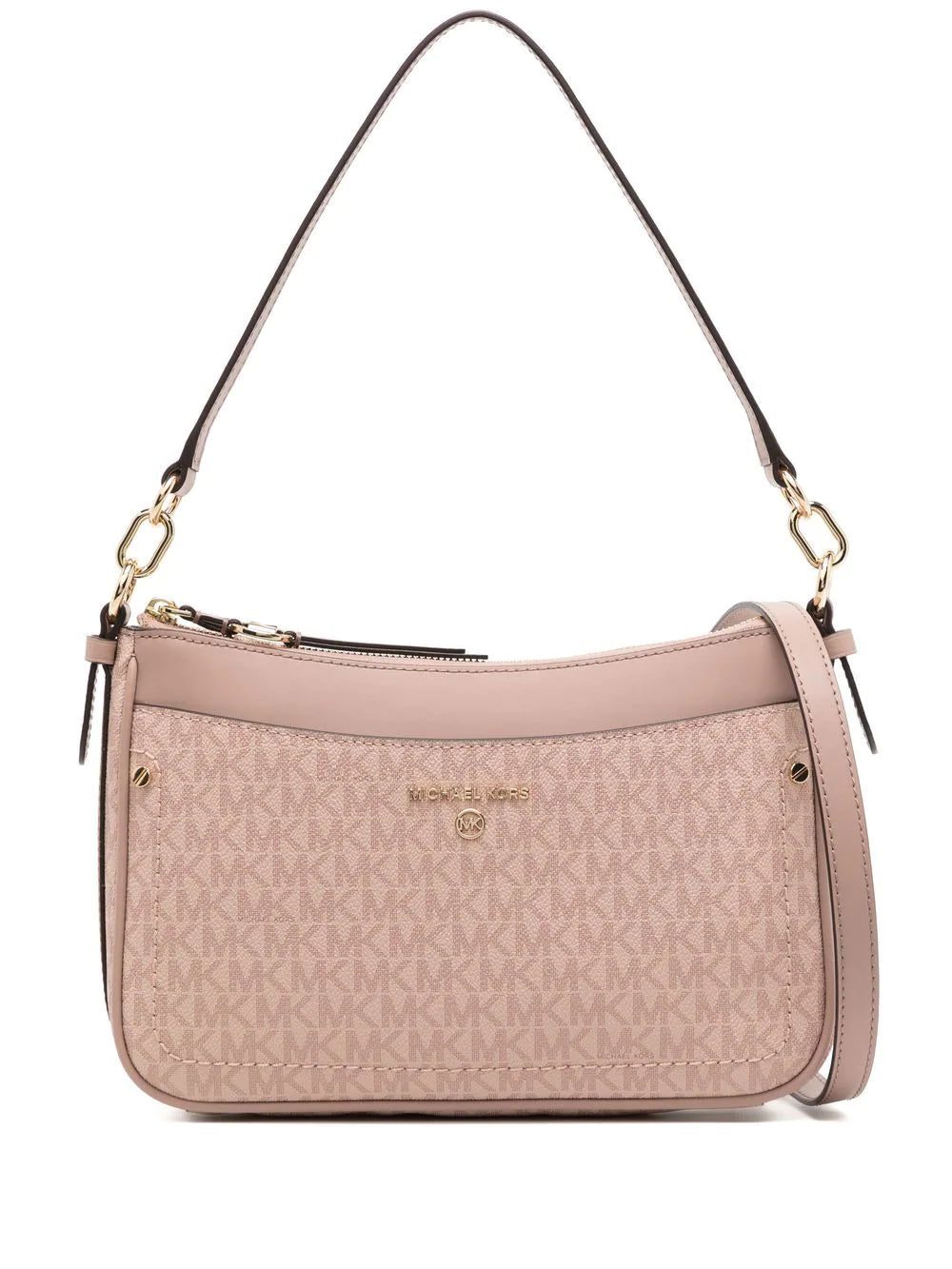 Michael Michael Kors logo-monogram shoulder bag