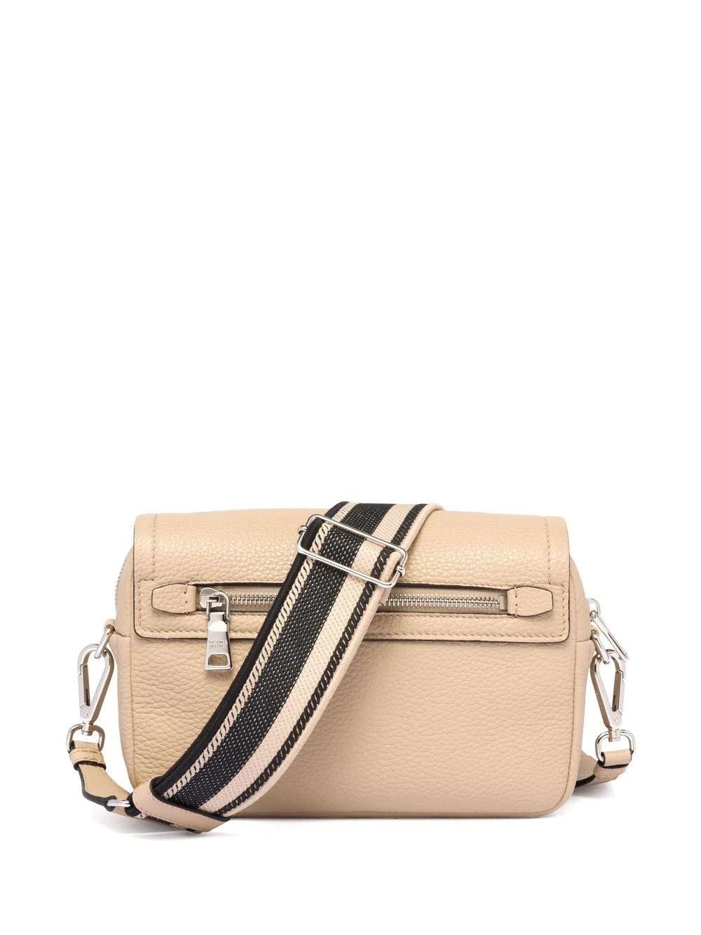 Prada logo-plaque leather shoulder bag - Image 3