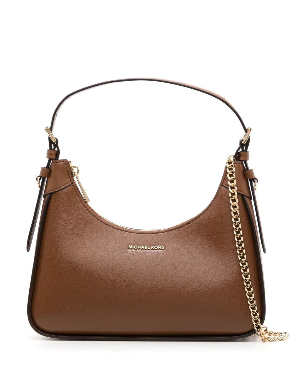 Michael Michael Kors logo-plaque leather shoulder bag