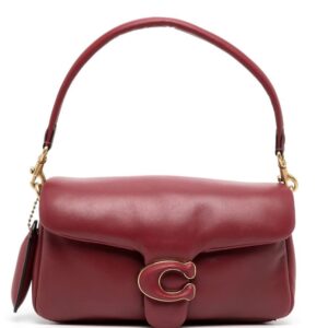 Coach logo-plaque shoulder bag