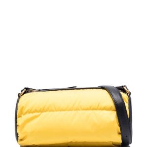Moncler logo padded shoulder bag