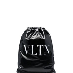 Valentino Garavani VLTN patent leather backpack