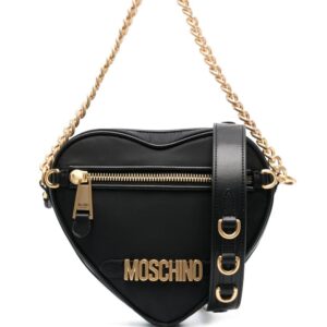 Moschino heart-shaped logo tote bag