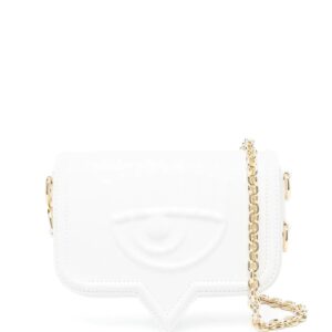 Chiara Ferragni  Eyelike faux-leather crossbody bag