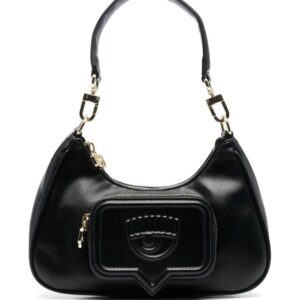 Chiara Ferragni  debossed-logo shoulder bag