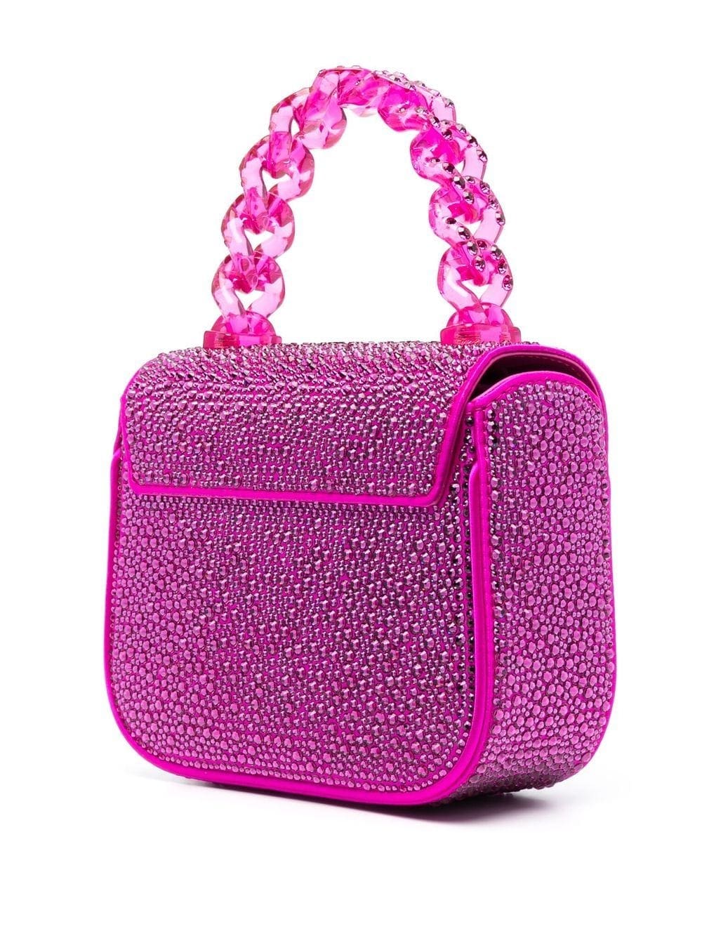 Versace La Medusa crystal-embellished mini bag - Image 3