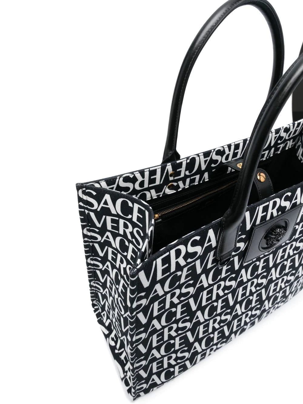 Versace all-over logo-print tote bag - Image 2
