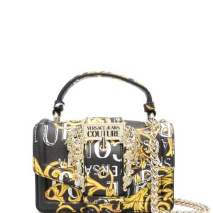 Versace Jeans Couture baroque pattern-print tote bag