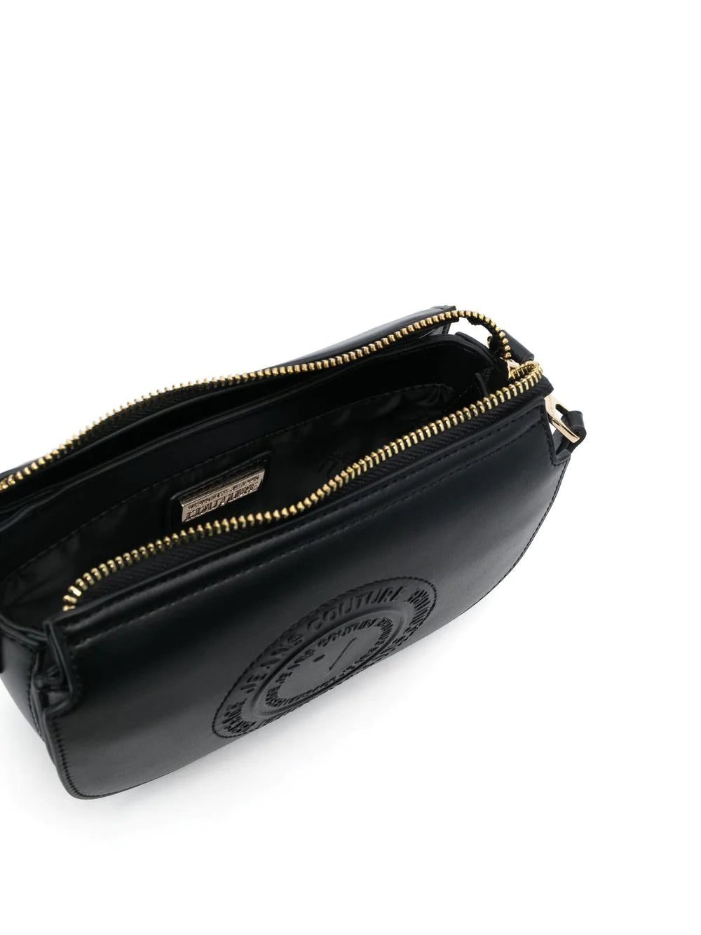 Versace Jeans Couture embossed-logo satchel bag - Image 5