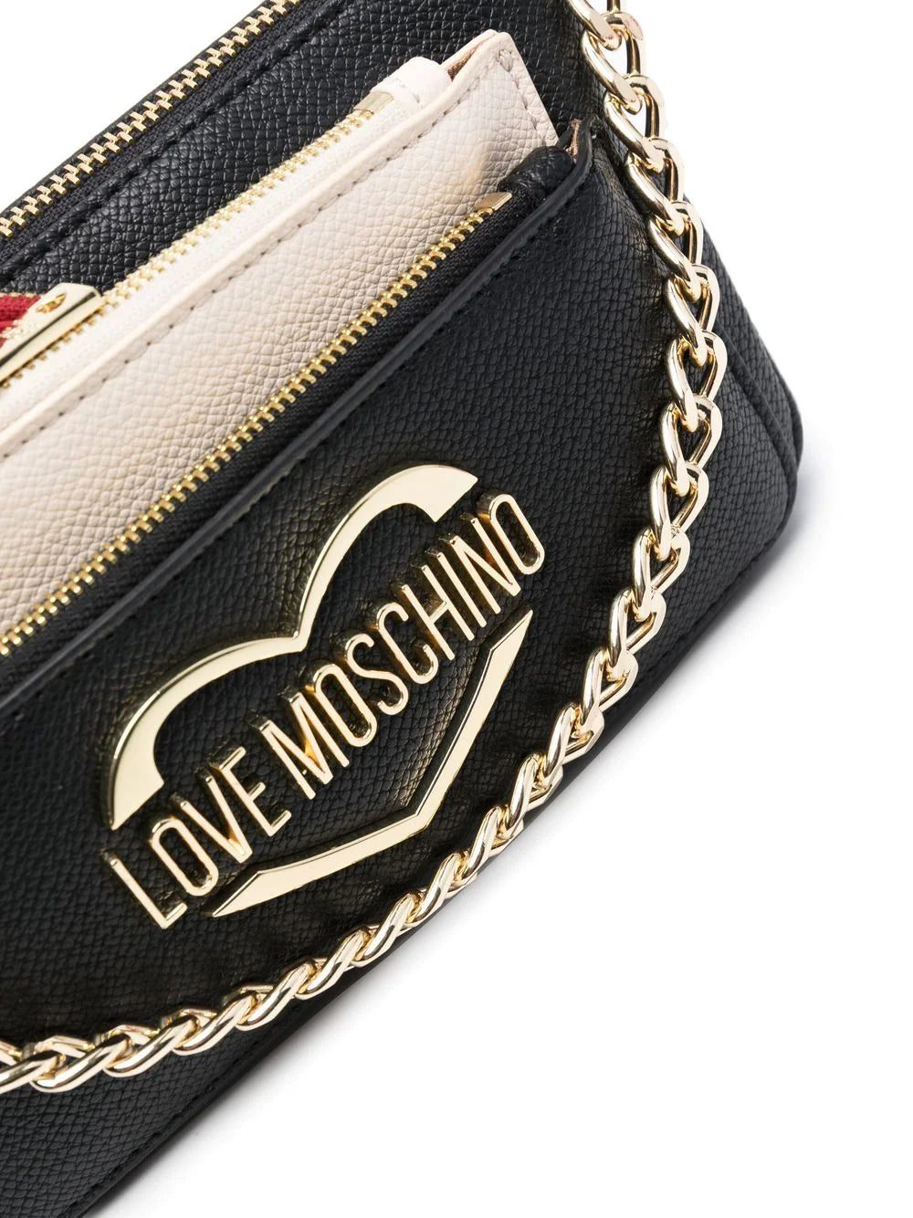 Love Moschino logo-plaque tote bag - Image 3