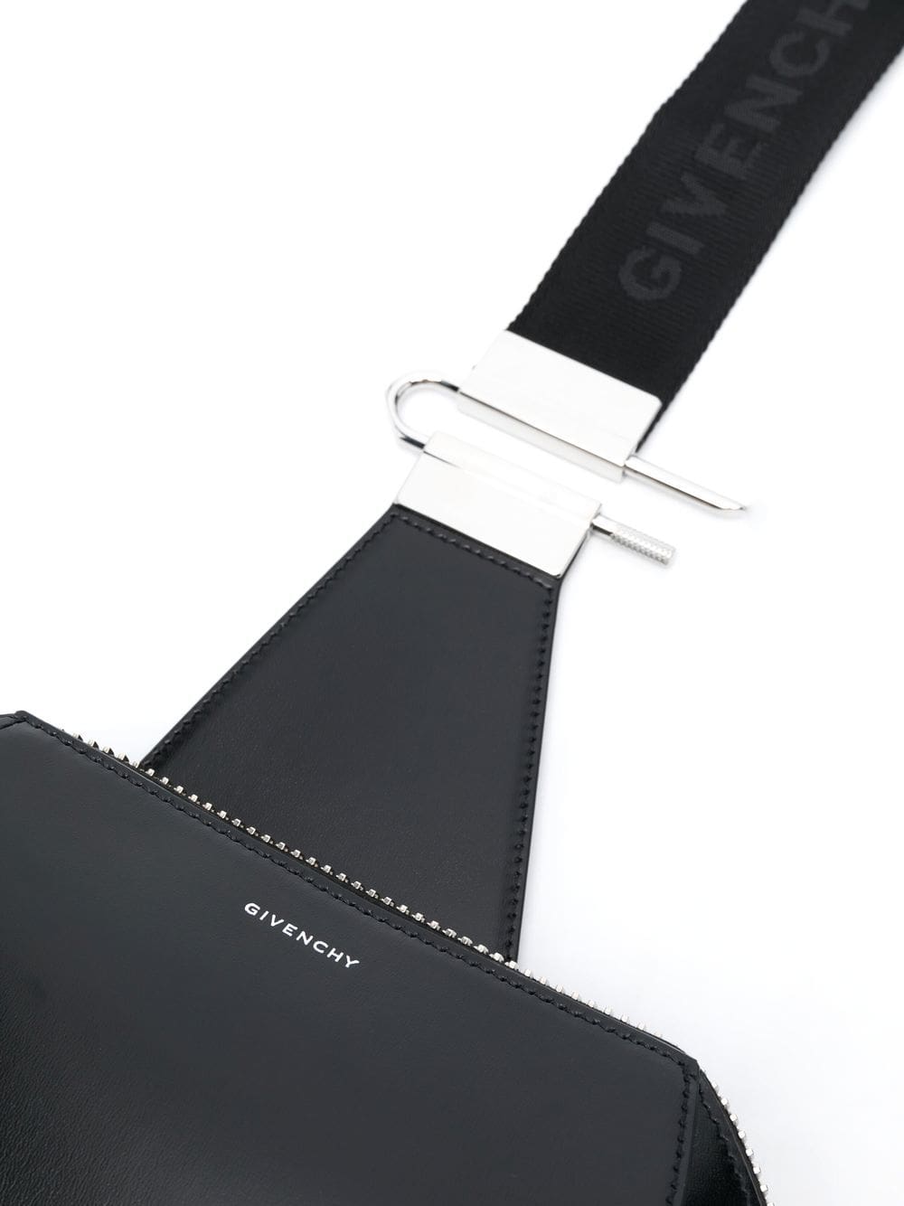 Givenchy logo-print leather crossbody bag - Image 4