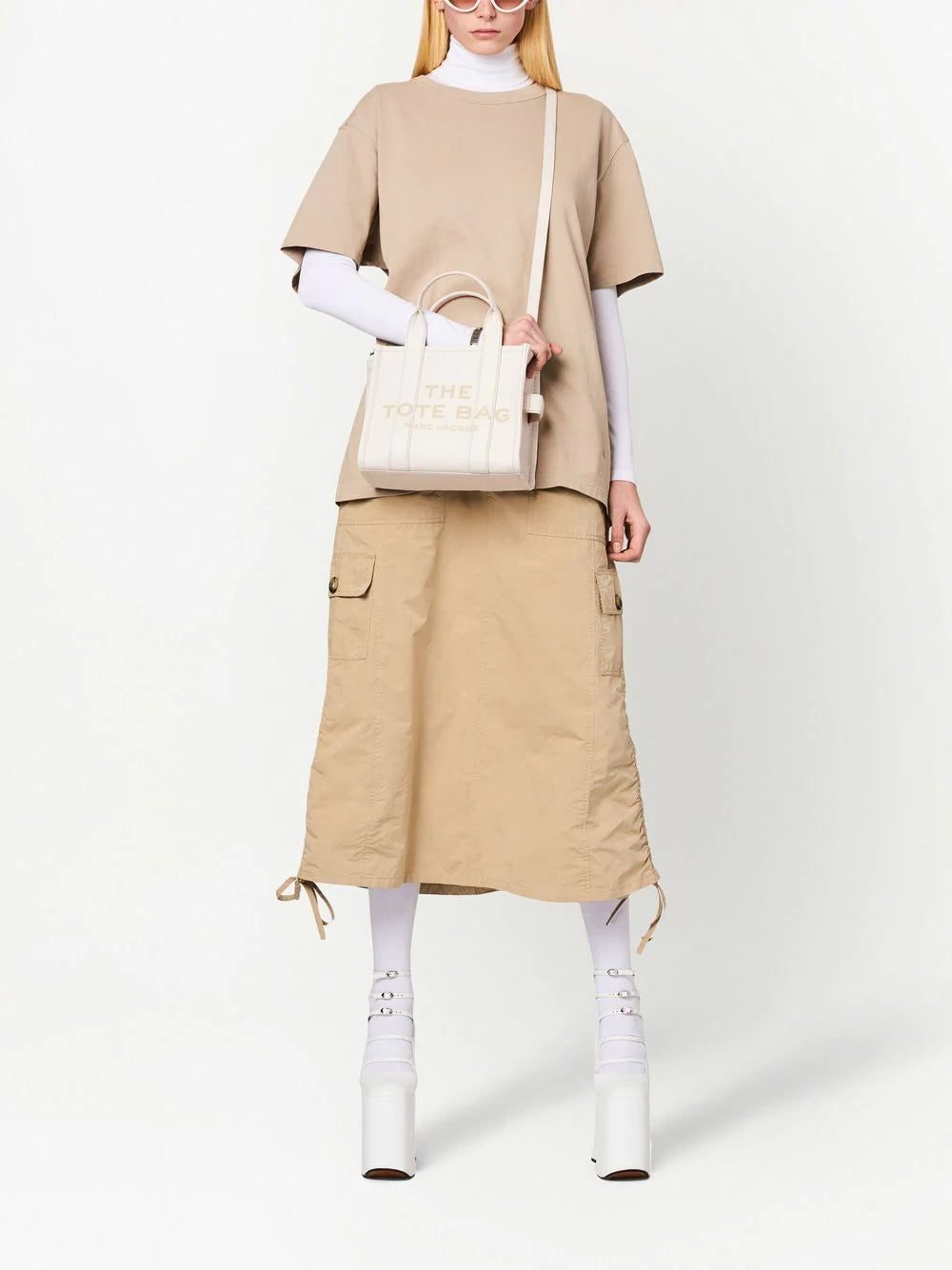 Marc Jacobs The Leather Mini Tote Bag - Image 2