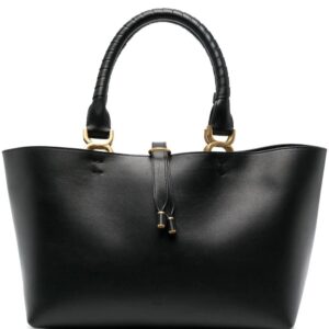 Chloé rolled-handles leather tote bag