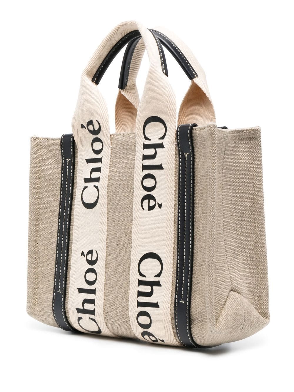 Chloé Woody logo-print tote bag - Image 3