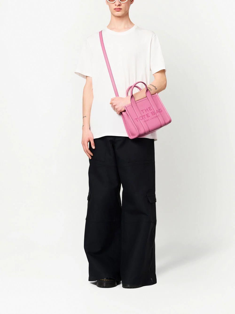 Marc Jacobs The Leather Mini Tote Bag - Image 4