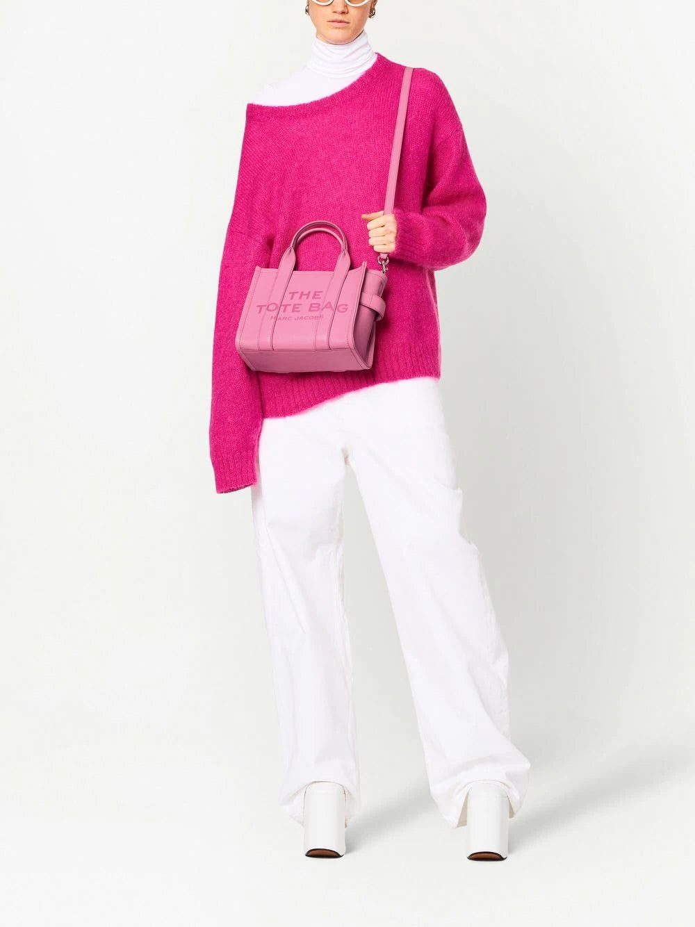 Marc Jacobs The Leather Mini Tote Bag - Image 2